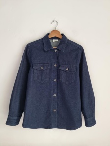 Vila granatowa katana jeansowa M 38 