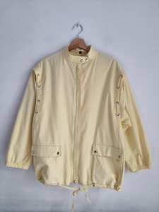 Żółta kurtka vintage c&a L 40 wiosenna