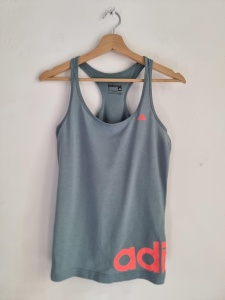 Adidas essentials top sportowy bawełna S 