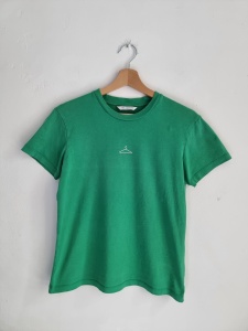 Holzweiler bawełniany t-shirt zielony XS 34 