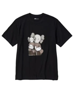 Uniqlo M czarny tshirt KAWS 'Gone' 38   KAWS x Uniqlo UT Tee Black BFF