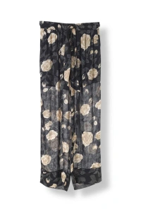 Ganni Carlton Georgette Pants spodnie S 36