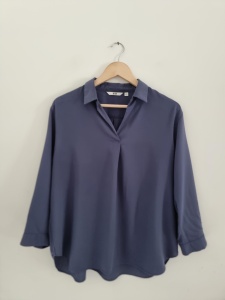 Uniqlo L bluzka niebieska 40 