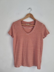 Essentials by noa noa lniany t-shirt XS 34