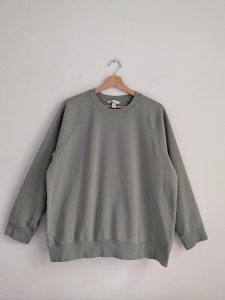 Bluza H&M zielona pistacjowa M 38 bawełna