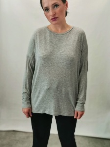 V by very wiskozowy longsleeve L/XL szary