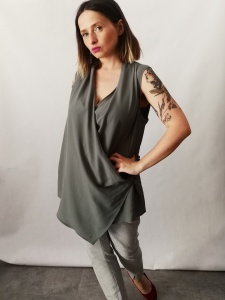 mexx top szałwiowy XXL