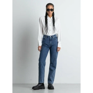 Holzweiler spodnie jeansowe Naomi trouser blue bawełna organiczna M 38 