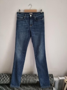 Filippa K spodnie jeansowe lola mid dark wash M 38 granatowe jeansy