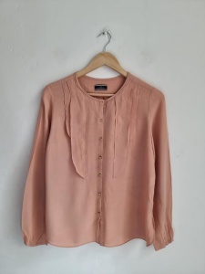 by Malene Birger L 40 pudrowa bluzka wiskozowa 