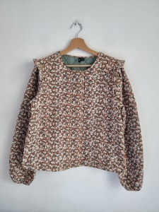 Vero moda kurtka w kwiatki wiosenna M 38 