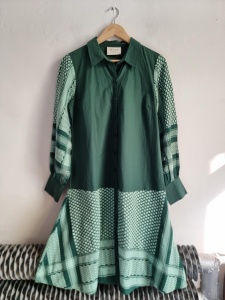 Cecile Copenhagen sukienka zielona S 36 