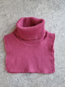 Komin różowy wełniany nostebarn engel 